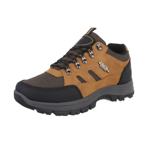 Coolwalk Herren Schnürschuhe Outdoor Stiefelette (87284689) Flach Boots in Camel