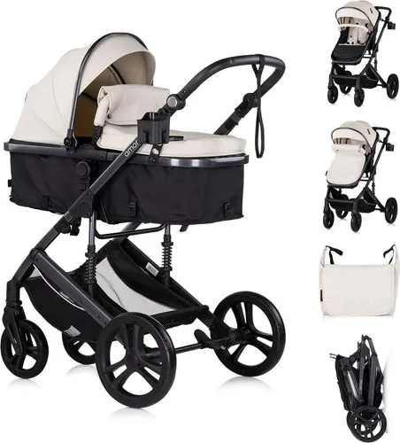 Chipolino Kinderwagen 2 in 1 Amore mit Zubehör von Chipolino