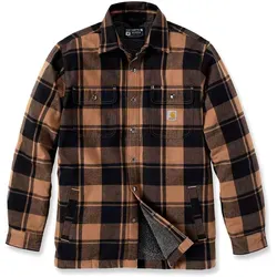 Carhartt Flannel Sherpa-Lined Shirt Jacket 105939 von Carhartt