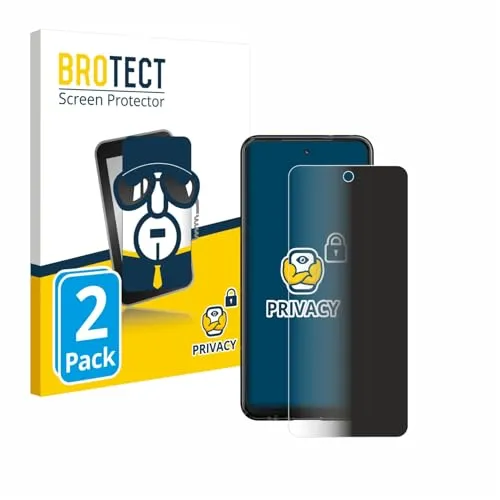 BROTECT 2 Stück Anti-Spy Blickschutzfolie für HMD Fusion Privacy Screen Protector [Displayschutz-Folie, Sichtschutz, Blaulichtfilter]
