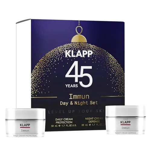 Klapp Immun Day & Night Set, 1 Stk. - Kosmetik & Hautpflegesets für trockene und empfindliche Haut, 24h-Pflege mit Schutz und Regeneration für ein jugendliches Hautbild.