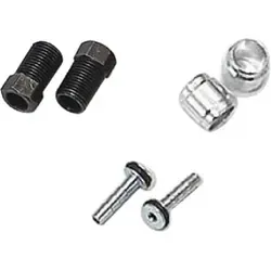 XLC Anschlusskit f. Scheibenbremsleitung - Schwarz/Silber