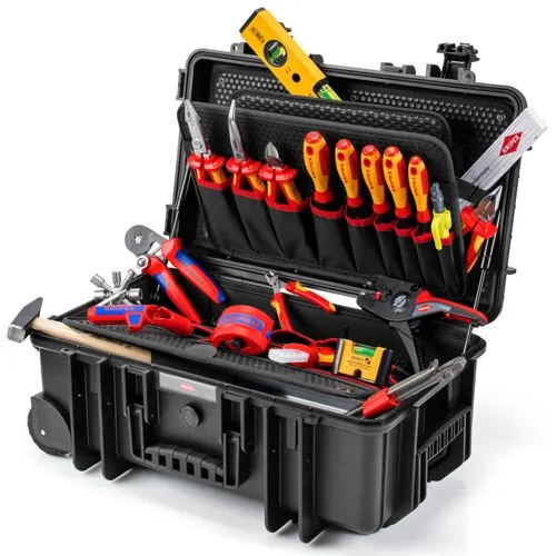 Knipex Werkzeugkoffer Robust26 Elektro, 23-teilig