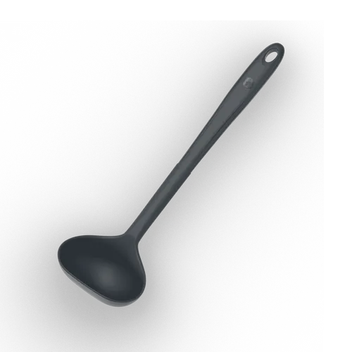 Kochblume Schöpfkelle L in Anthrazit 30cm