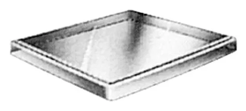 LA KA PE Deckel transparent für Einsatzkasten 49 x 49 mm - (VPE: 25 Stück)