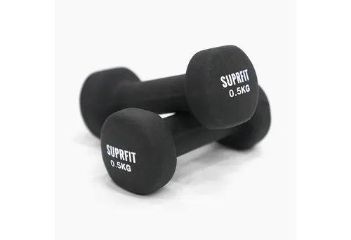 SF SUPRFIT Kurzhantel Suprfit Vinyl Gymnastikhanteln, (Paar, 0,5 - 10 Kg), Ideal für Krafttraining, Jogging, Yoga und Pilates.