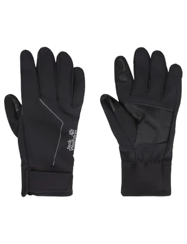 Jack Wolfskin Refl Winter Glove black (6000) S in schwarz von Jack Wolfskin