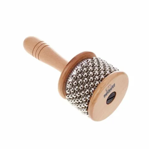Meinl Cabasa NINO702 medium - Percussion Instrument mit Holzgriff und geriffeltem Blech für authentischen Klang, ideal für kreative Musikprojekte und garantiert 3 Jahre lang!