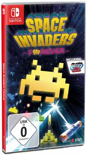 Space Invaders Forever. Special Edition (Nintendo Switch) - Nintendo Switch-Spiel mit klassischem Gameplay, verbesserter Grafik und Sound. Erlebe spannende Boss-Kämpfe und Couch-Multiplayer für bis zu 4 Spieler!