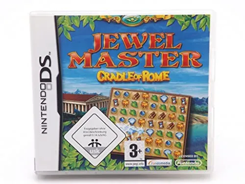 Jewel Master: Cradle of Rome - DS-Spiel für alle Altersgruppen, mit fesselndem Gameplay und strategischen Herausforderungen im antiken Rom.