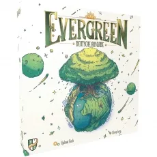 Evergreen - deutsch - Gesellschaftsspiel für 1–4 Spieler, gestaltet den grünsten Planeten und fördert strategisches Denken. Ideal für umweltbewusste Spieler!