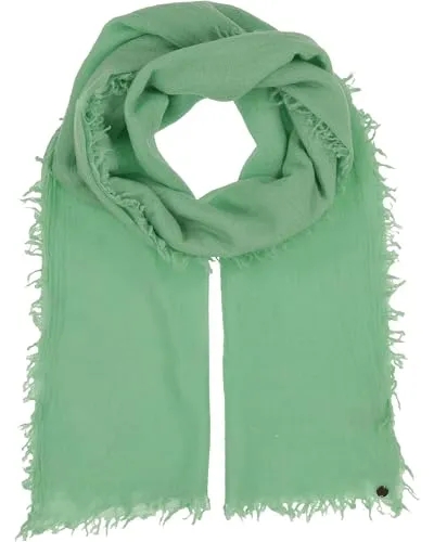 FRAAS Damen-Schal 70 x 180 cm - Modische Stola mit Fransen aus Wolle - Perfekt für jedes Outfit