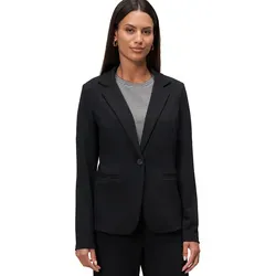 Jackenblazer ZERO Damen Blazer mit Paspeltaschen - Eleganter Damen Blazer in Schwarz, figurbetont und vielseitig kombinierbar. Ideal für Business-Anlässe, aus hochwertigem Twill-Material mit Paspeltaschen.