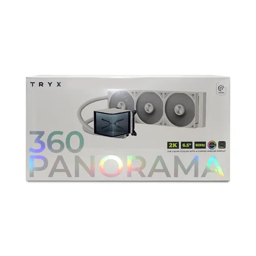 TRYX PANORAMA 360 weiß | AiO-Wasserkühlung