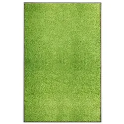 vidaXL Waschbare Fußmatte Grün 120x180 cm in grün von vidaXL