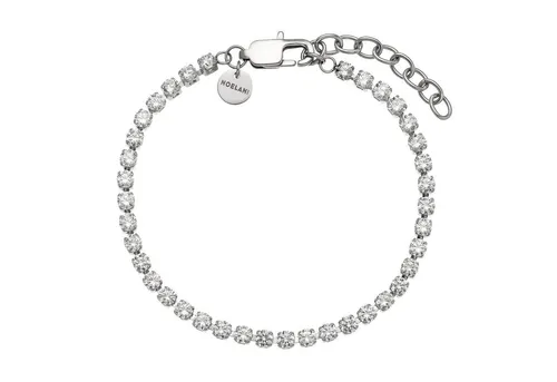 NOELANI Armband Edelstahl Damen Armschmuck mit Zirkonia - Elegantes Armband aus robustem Edelstahl 316L, verstellbar von 16 bis 19 cm, ideal als Geschenk in einer schönen Schmuck Box für jeden Anlass.