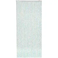 Kobolo Türvorhang Perlenvorhang RAINBOW 90x200 cm - Bunter Kunststoff mit Ösen - Raumteiler-Vorhänge, dekorativ und insektenabweisend – ideal für einen farbenfrohen Raumabschluss.