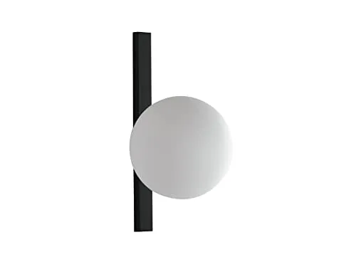 ECO-LIGHT Wandleuchte Pluto E14 Glas Schwarz / Weiß von ECO-LIGHT