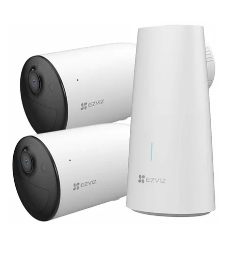 Ezviz HB3 B2 WLAN Kamera, 2x Kameras in weiß von EZVIZ
