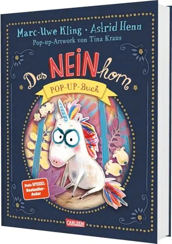 Das NEINhorn Pop-up-Buch - Marc-Uwe Kling - Wunderschönes Pop-up-Buch von Bestseller-Autor Marc-Uwe Kling, ideal für Kinder und Erwachsene, erscheint am 29.09.2025.