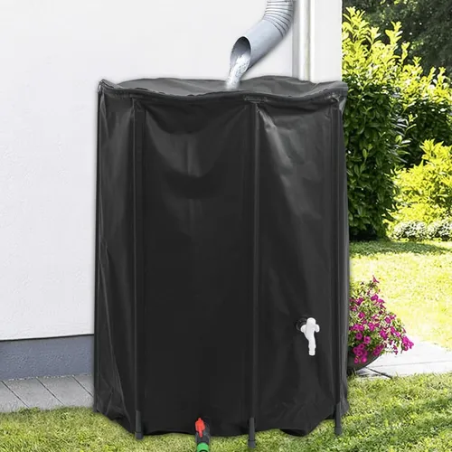 vidaXL Wassertank mit Wasserhahn Faltbar 1350 L PVC - Faltbarer Wassertank für die effiziente Regenwassernutzung, ideal zur Gartenbewässerung. Hergestellt aus robustem PVC, leicht transportierbar und mit praktischem Wasserhahn ausgestattet.