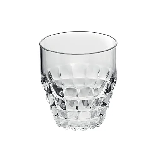 Guzzini - Tiffany, Niedriges Trinkglas - Transparent, Ø8,5 x h9,5 cm | 350 cc - 22570000