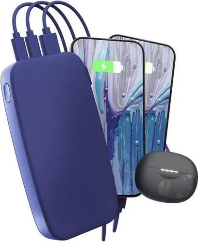 FRESH 'N REBEL Powerbank 24000mAh USB-C - Ladegeräte & Dockingstationen, bietet ultra schnelles Laden mit 20W für mehr Effizienz unterwegs.