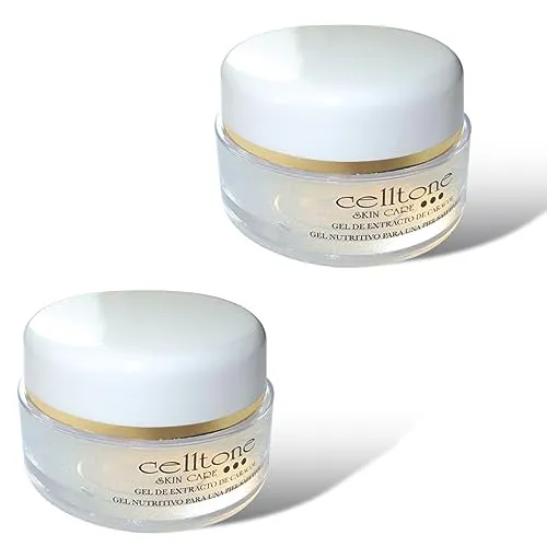 Celltone Schneckengel, Gesichtscreme mit Schneckenschleim, Anti-Aging, Akne und Narben - 2x 50ML