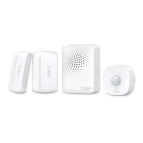 Tapo T30 KIT Smart Sensor Starter-Kit - Tür- & Fenstermelder mit Bewegungserkennung und Echtzeitüberwachung für mehr Sicherheit in Ihrem Zuhause.