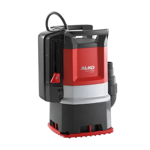 TWIN 14000 Premium - Kombitauchpumpe - Wasserpumpen für Fördermengen bis 15000 l/h, ideal für Schmutz- und Klarwasser, mit integriertem Schwimmerschalter für vielseitigen Einsatz in engen Schächten und bei Überschwemmungen.