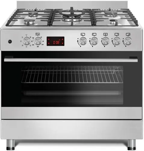 Gasline Gourmet GAG90GOXEL – 90cm Gasstandherd mit Elektro-Backofen