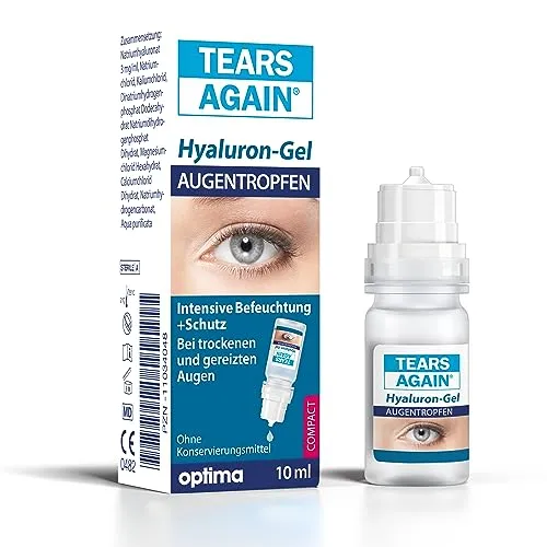 TEARS AGAIN Hyaluron 0,3% GEL Augentropfen