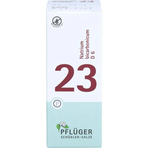 BIOCHEMIE Pflüger 23 Natrium bicarbonicum D 6 Tab. 100 St.