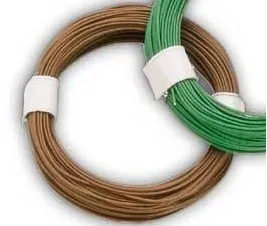 Busch 5794 - H0 / TT / N / Z / G / 0 Micro Kabel braun - Neu