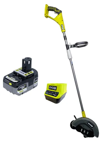 RYOBI RY18EGA-0 Akku Rasenkantenschneider 18 V mit 5,0 Ah Akku