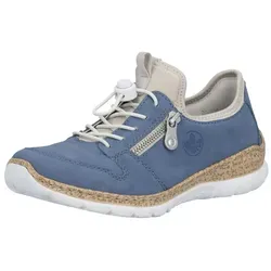Rieker Slip-On Sneaker blau 37 EU – Bequemer Freizeitschuh von Rieker