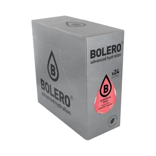 Bolero Drinks Getränkepulver, 24 x 9 g Sachets (Tonic-Grapefruit)