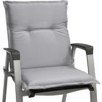 Beautissu Niedriglehner Auflagen 100x50 cm – Bequemes Sitzkissen für Garten und Balkon - Polster für Stühle & Sessel, 6 cm dickes, rutschfestes Sitzkissen mit UV-Lichtechtheit 5 und OEKO-TEX Standard 100 für höchsten Komfort im Freien.