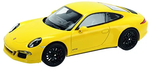 Schuco 450757200 - Porsche 911 GTS Carrera Coupé, gelb