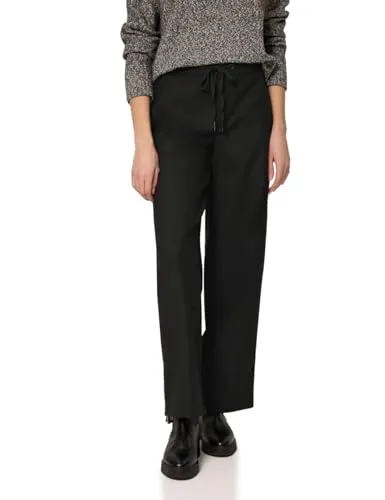 Street One Studio Straight Leg Hose Schwarz 36