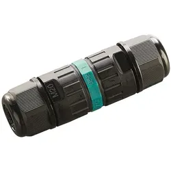 HEITRONIC Kabelverbinder-Sortiment 501338 - 1 St. schwarz, zuverlässige Steckklemmen für einfache Verbindungen