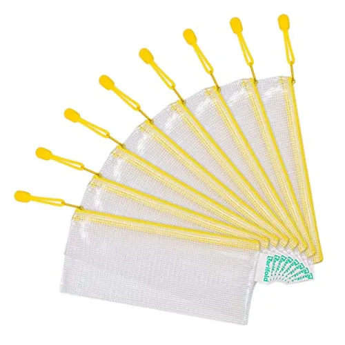 tarifold 509044 Reißverschlusstasche ZIPPER, DIN lang, PVC, gelb