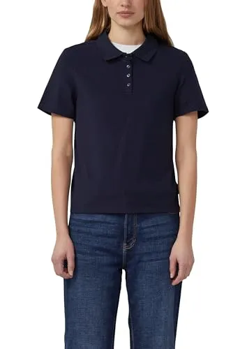 s.Oliver Poloshirt aus Baumwollpiqué - Reguläres Poloshirt aus weichem Baumwollpiqué mit elastischem Baumwollmix. Praktischer Polokragen mit Knopfleiste und kurzen Ärmeln für einen lässigen Look.