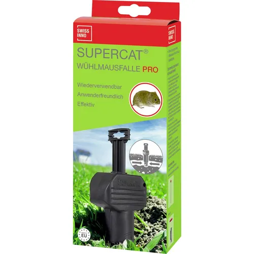 Wühlmausfalle Supercat Swissino Falle