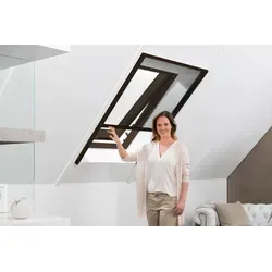 Dachfenster Fliegengitter Plissee mit Alurahmen – Effektiver Insektenschutz