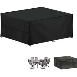 Abdeckung Gartenmöbel Wasserdicht Oxford Winterfest 220x180x80cm