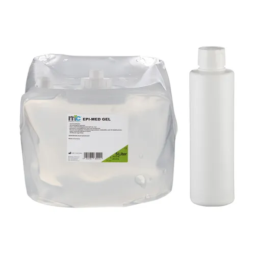 Epi-Med Gel Haarentfernung IPL Kontaktgel Cubitianer mit Leerflasche 5 kg