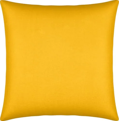 Erwin Müller Kissenbezug, Kissenhülle Single-Jersey Murnau in gelb von Erwin Müller