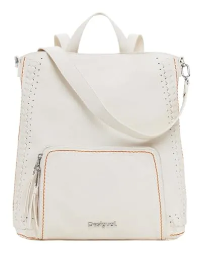 Desigual BACK_TRAMA PRETORIA Tagesrucksack in weiß von Desigual