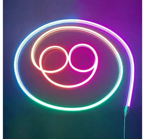 Rosnek LED Stripe 3M, Smart, DIY, RGB, für Schlafzimmer Party Gaming Zimmer Deko, Musiksyn, wasserdicht, App und Fernbedienung
